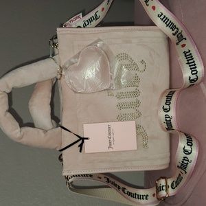 Juicy Couture PINK diamond tote bag